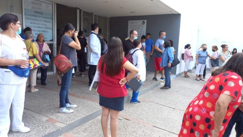 Fuga de Gas Genera Evacuación Temporal en Clínica Hospital del Issste en Ciudad Victoria