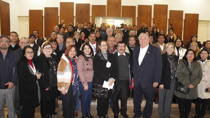 El rector Dámaso Anaya visita facultades de la UAT en el Campus Tampico