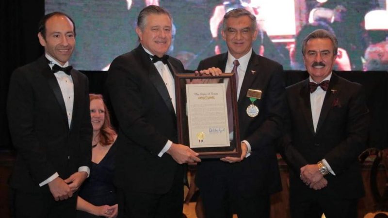 El Gobernador de #Tamaulipas recibió el reconocimiento «Líder Binacional 2024».