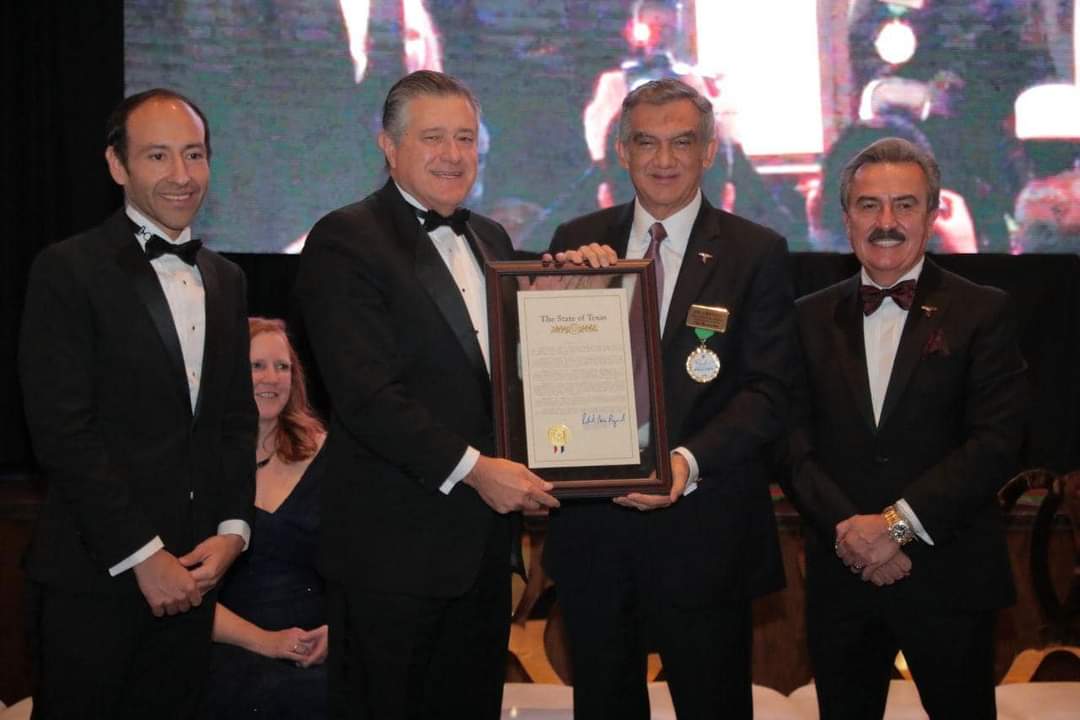 El Gobernador de #Tamaulipas recibió el reconocimiento «Líder Binacional 2024».