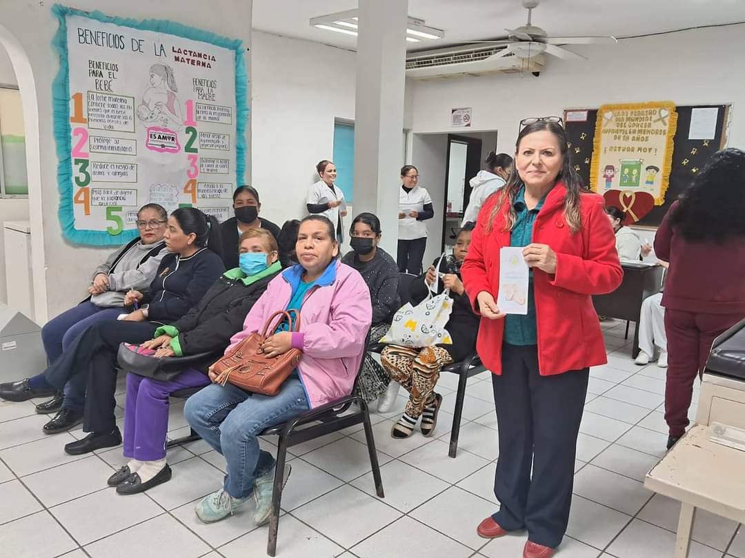 #Salud | Personal de la Comisión de Derechos Humanos del Estado de Tamaulipas llevó a cabo una instructiva charla sobre «Lactancia Materna».