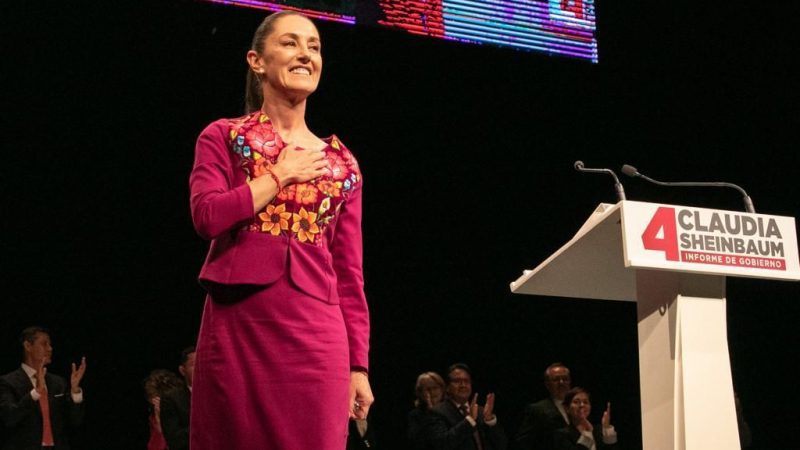 La aspirante única a la presidencia de México por Morena, quiere que México sea una potencia en el cuidado del medio ambiente