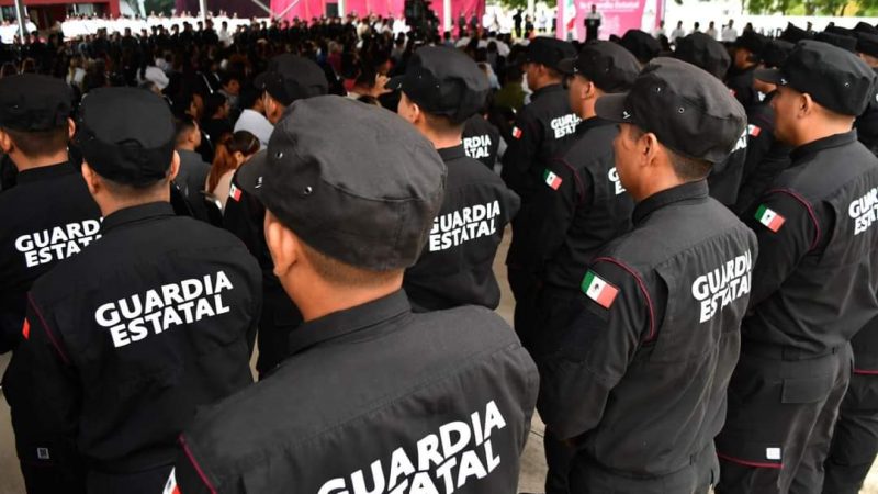 El Gobernador del estado resalta la profesionalización de la Guardia Estatal