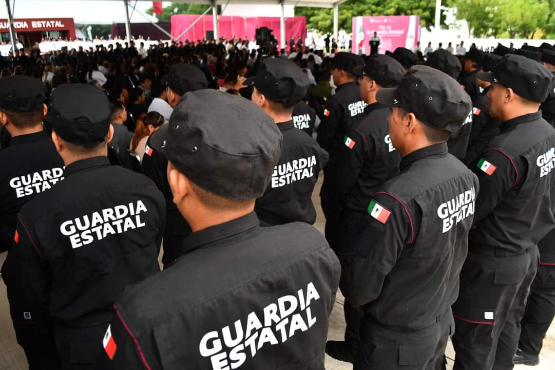 El Gobernador del estado resalta la profesionalización de la Guardia Estatal