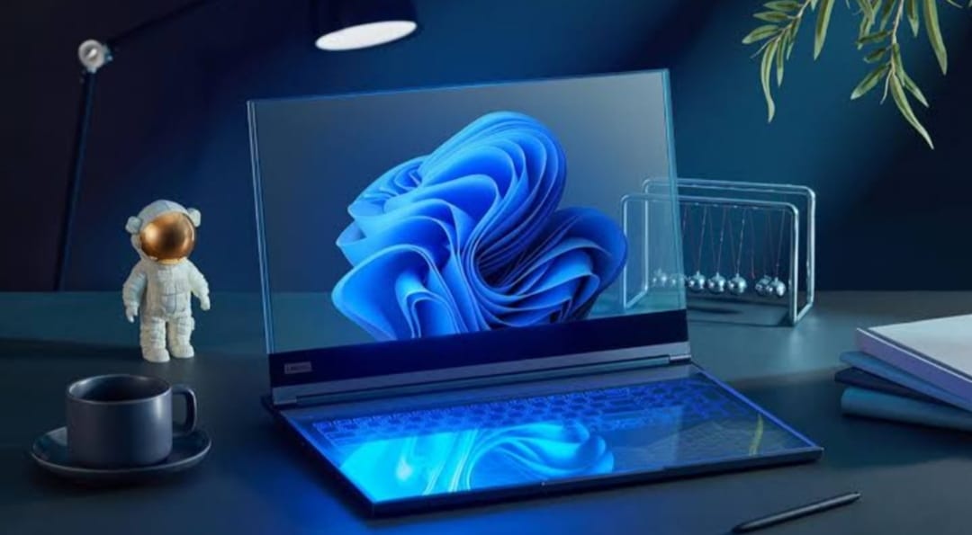 Así es la primera laptop con pantalla transparente e Inteligencia Artificial.
