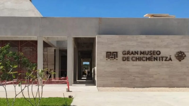 AMLO inaugura el Gran Museo de Chichén Itzá.