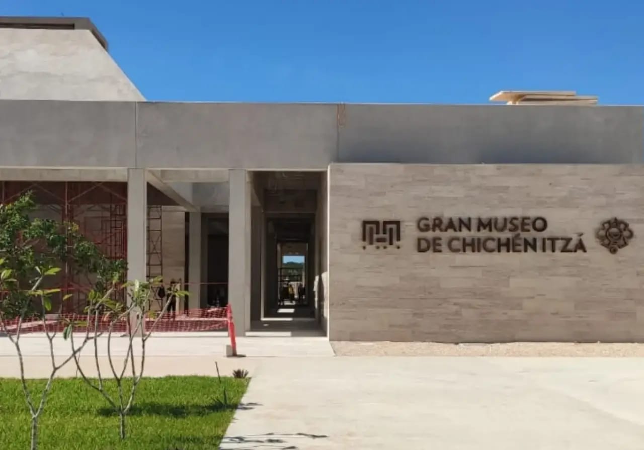 AMLO inaugura el Gran Museo de Chichén Itzá.