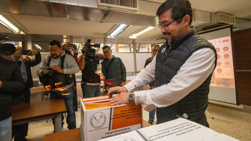 Desarrolla UAT histórica y ejemplar jornada para elegir titular de la rectoría