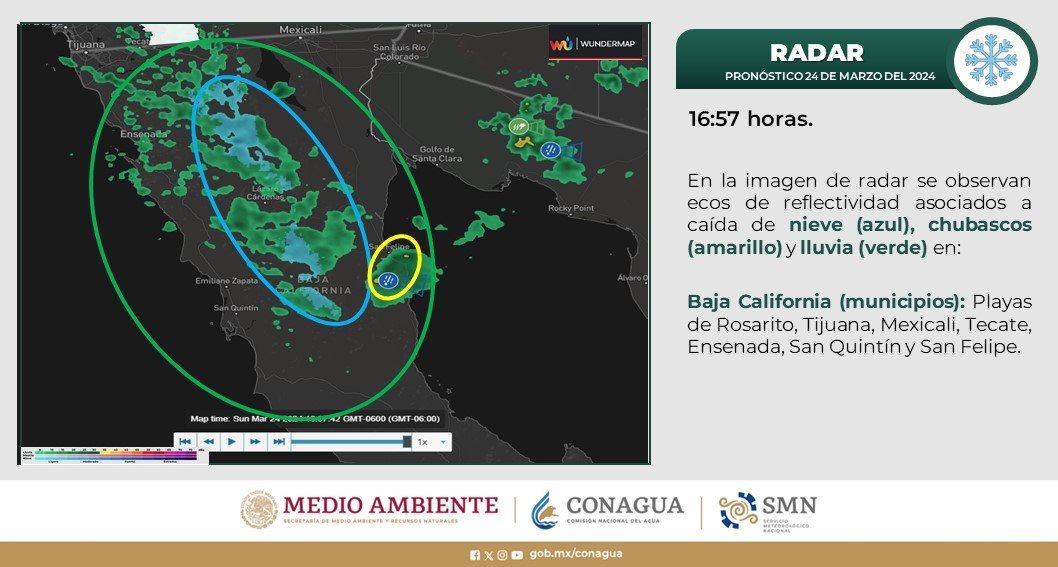 Pronóstico del tiempo para Tamaulipas 25 MARZO 2024