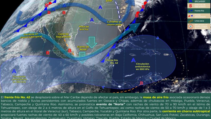 Pronóstico del tiempo para Tamaulipas 29 MARZO 2024