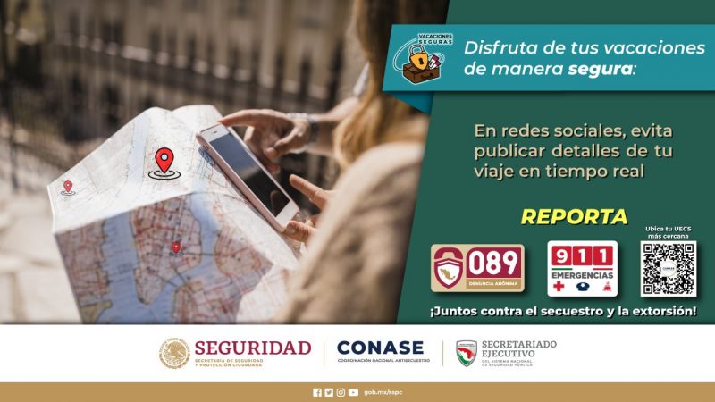 Autoridades de Tamaulipas instan a reportar incidentes de manera anónima para garantizar la seguridad pública