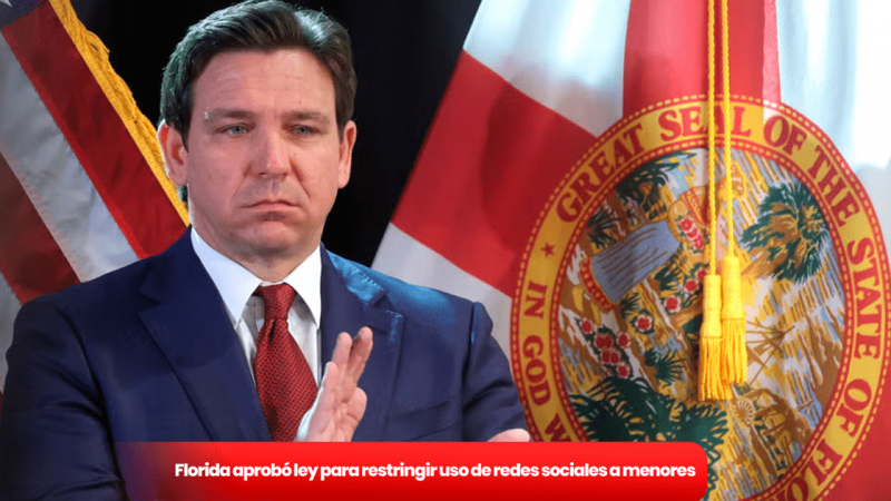 Florida Prohíbe Cuentas de Redes Sociales para Menores de 14 Años