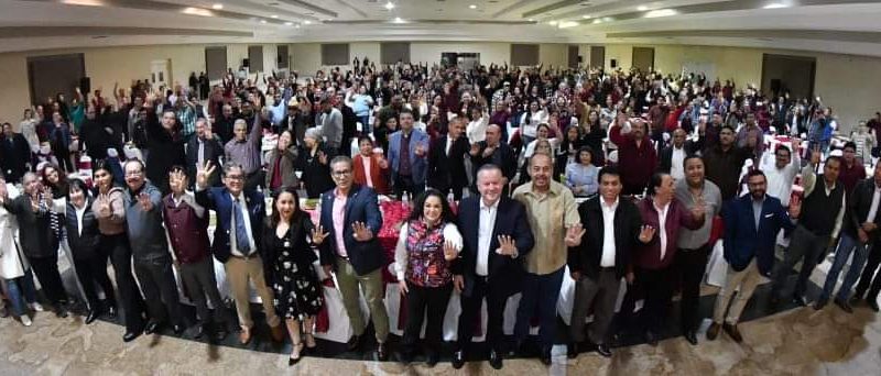 Olga Sosa recibe el respaldo total de los maestros de Nuevo Laredo para impulsar la Cuarta Transformación