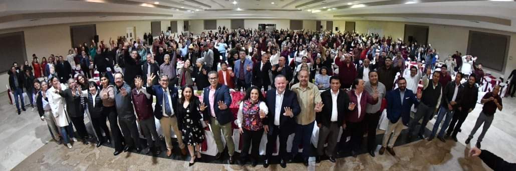 Olga Sosa recibe el respaldo total de los maestros de Nuevo Laredo para impulsar la Cuarta Transformación