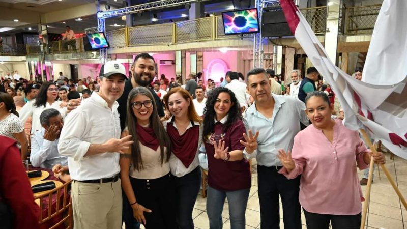 Candidatos de Morena visitan El Mante para fortalecer apoyo electoral