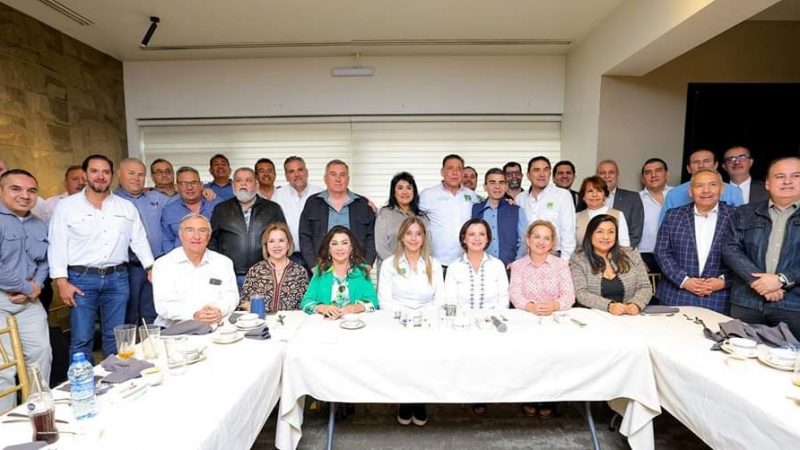 Maki y Eugenio obtienen respaldo de líderes en Reynosa