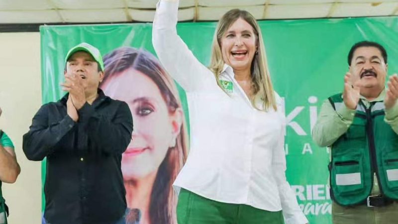 Maki Ortiz genera confianza y alienta el voto verde para fortalecer la 4T en la Ribereña