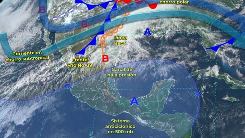Pronóstico del Tiempo para Tamaulipas 8 Marzo 2024