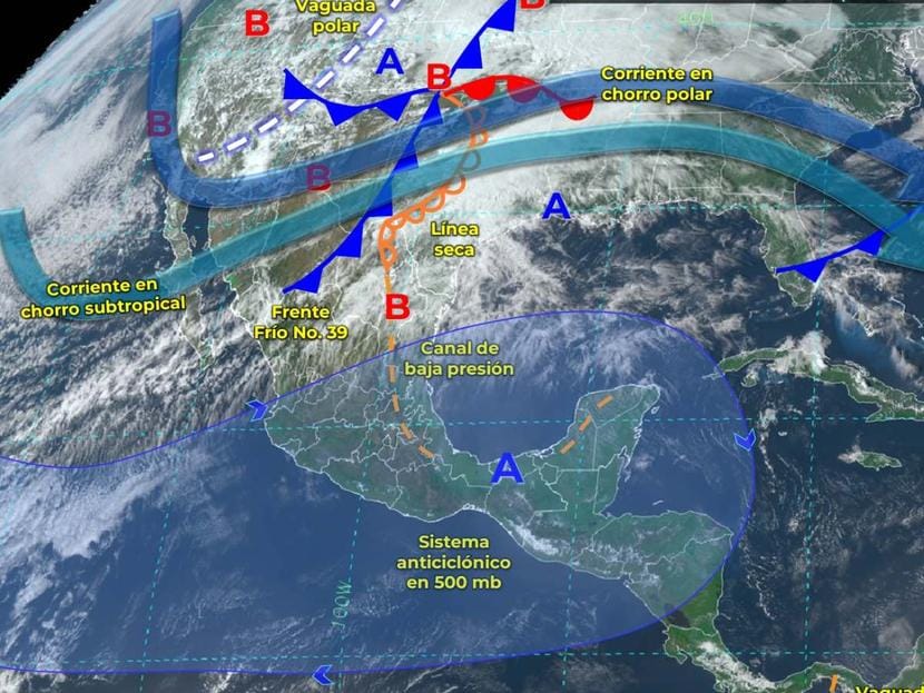 Pronóstico del Tiempo para Tamaulipas 8 Marzo 2024