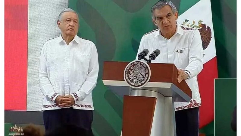 «Américo Villarreal Presenta al Presidente AMLO Estrategias para Mejorar el Suministro de Agua y Reducir las Tarifas de Energía»