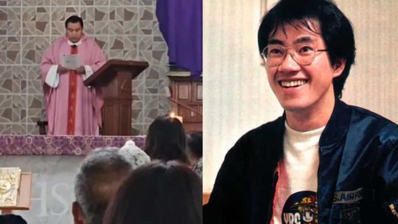 Durante misa en México, piden por el descanso de Akira Toriyama