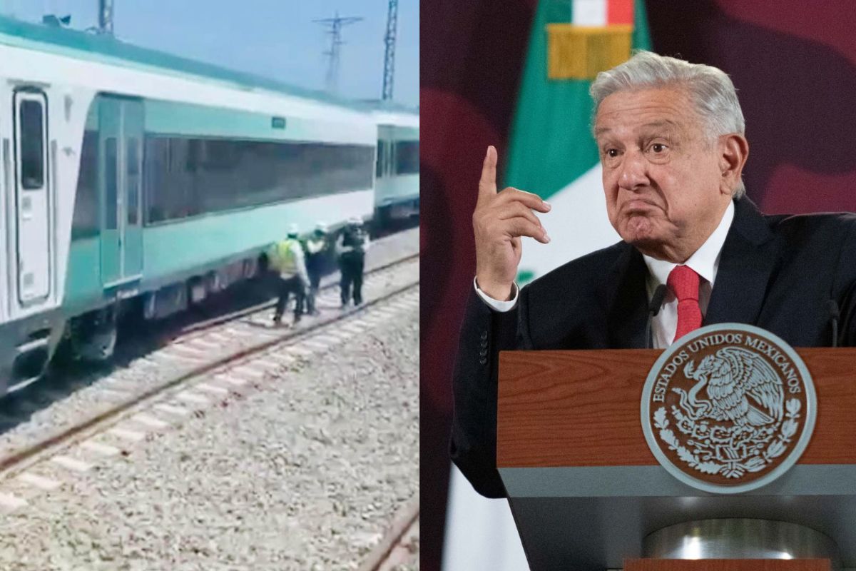 «¿Sabotaje o Accidente? López Obrador Anuncia Investigación sobre el Descarrilamiento del Tren Maya»