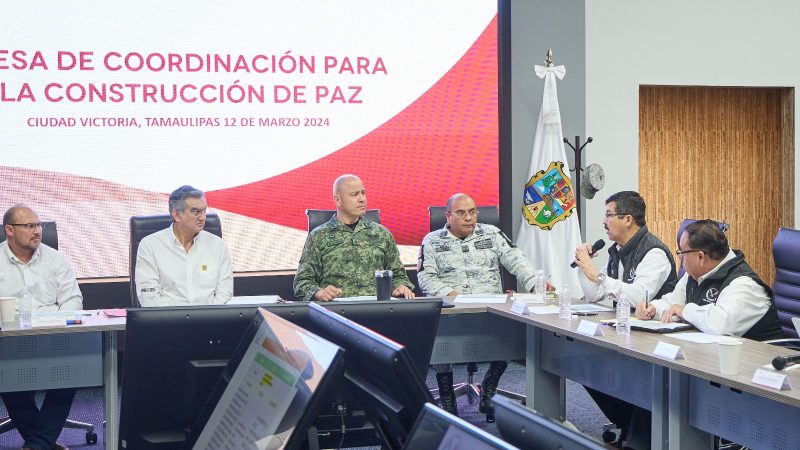 Participa UAT en la mesa de coordinación para la construcción de la paz