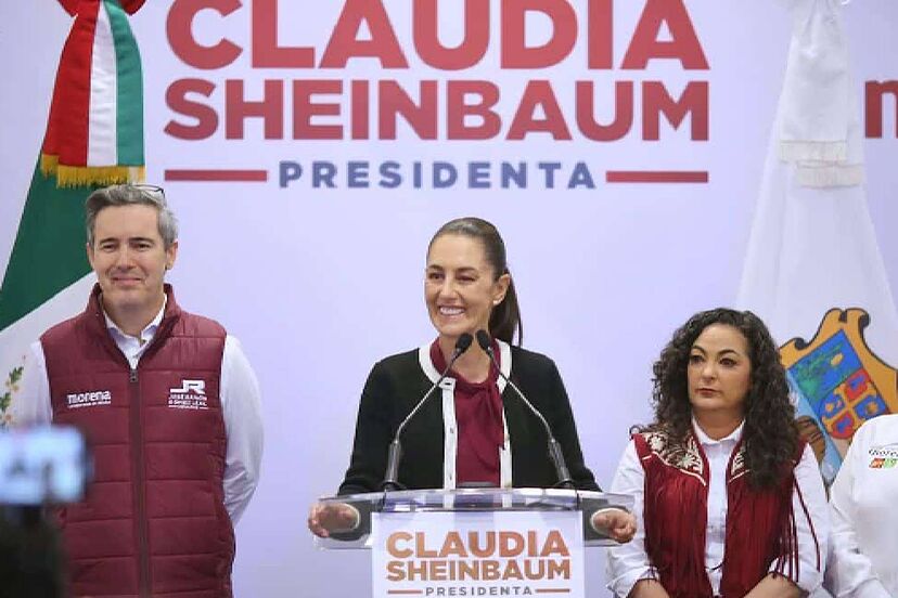 Claudia Sheinbaum lleva su campaña presidencial a Tamaulipas