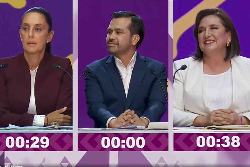 Primer debate presidencial concluye entre acusaciones y reclamos