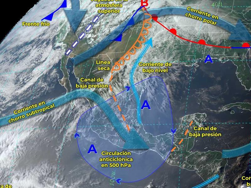 Pronóstico del tiempo para Tamaulipas 26 Abril 2024