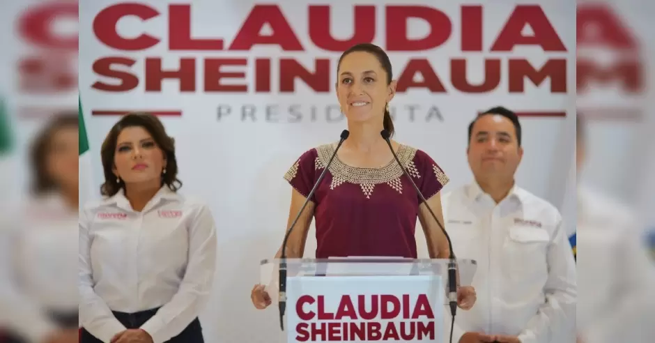 Claudia Sheinbaum insta al INE a una campaña masiva para fomentar la participación electoral el 2 de junio