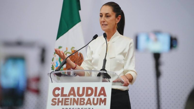 Sheinbaum anticipa ataques con «fake news» en su contra durante el primer debate presidencial