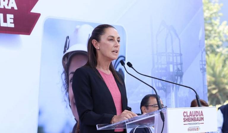 Claudia Sheinbaum promete hacer nueva la carretera Pánuco-Tampico