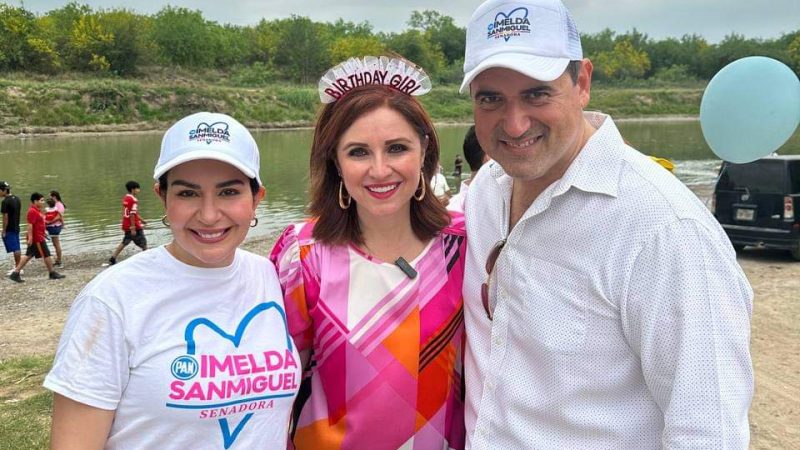 Celebración especial en el patinadero de Nuevo Laredo por el cumpleaños de Imelda Sanmiguel
