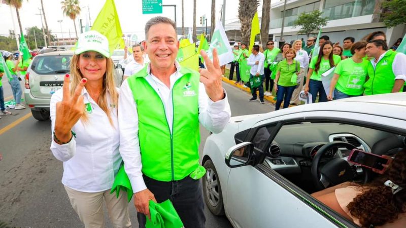 Apoyo contundente para Maki Ortiz y Eugenio Hernández
