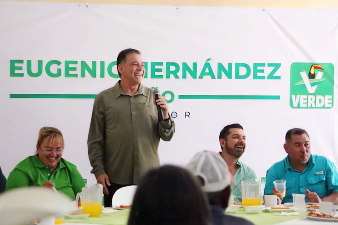 Eugenio Hernández Flores se compromete a impulsar el bienestar de adultos mayores junto a Claudia Sheinbaum