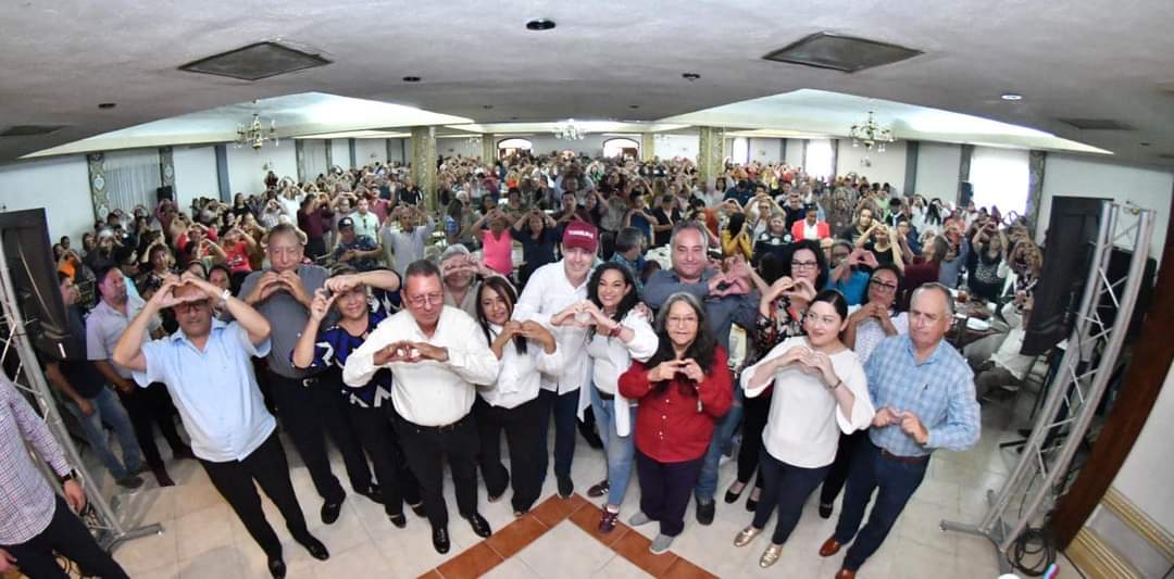 Valle Hermoso respalda a Olga Sosa y JR de Morena en su camino al Senado