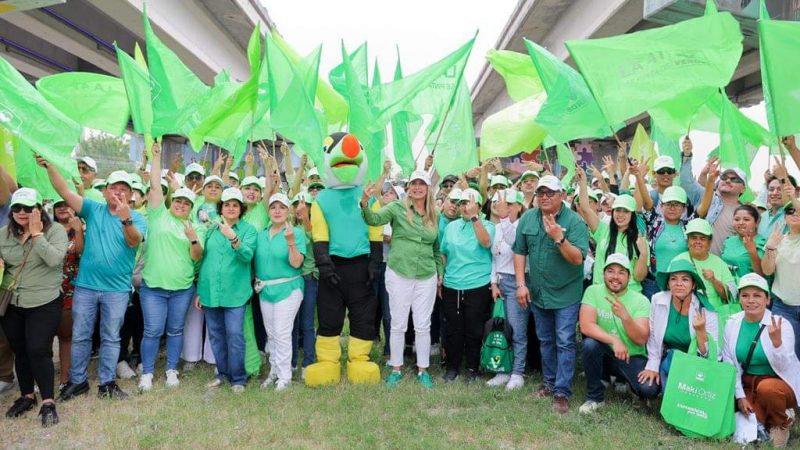 Candidatos del Partido Verde en Tamaulipas aseguran apoyo al Senado