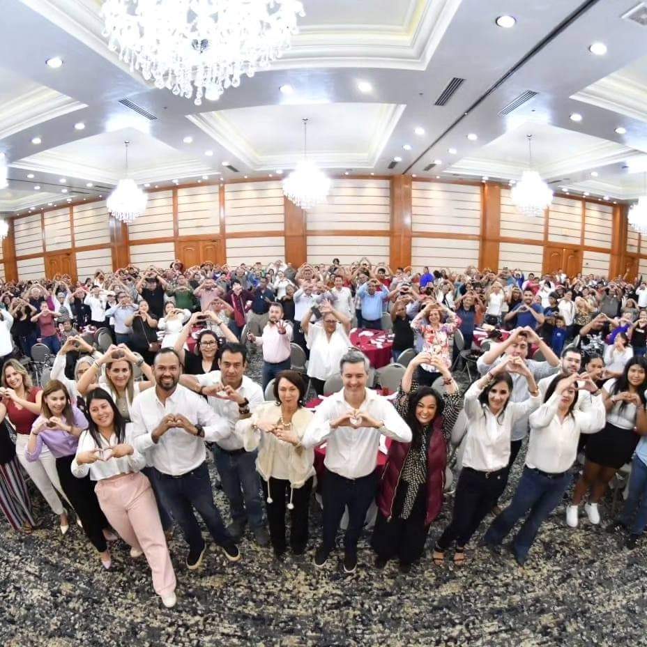 Estructuras del partido de Morena se unen para promover la transformación y el progreso en la región fronteriza