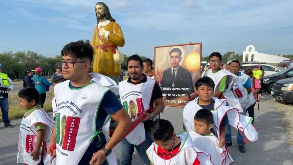 Peregrinación a la Presa Vicente Guerrero: Fieles católicos unen sus oraciones por la lluvia en Tamaulipas