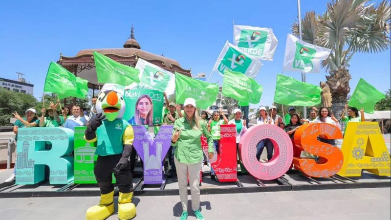 El Partido Verde suma apoyo en el corazón comercial de Reynosa