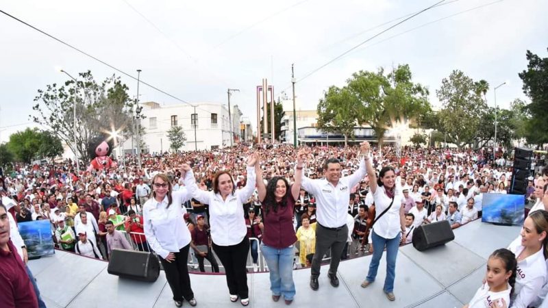 Olga Sosa se une al inicio de las campañas en Ciudad Victoria junto a líderes locales