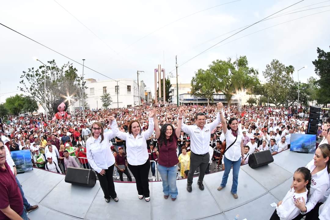 Olga Sosa se une al inicio de las campañas en Ciudad Victoria junto a líderes locales