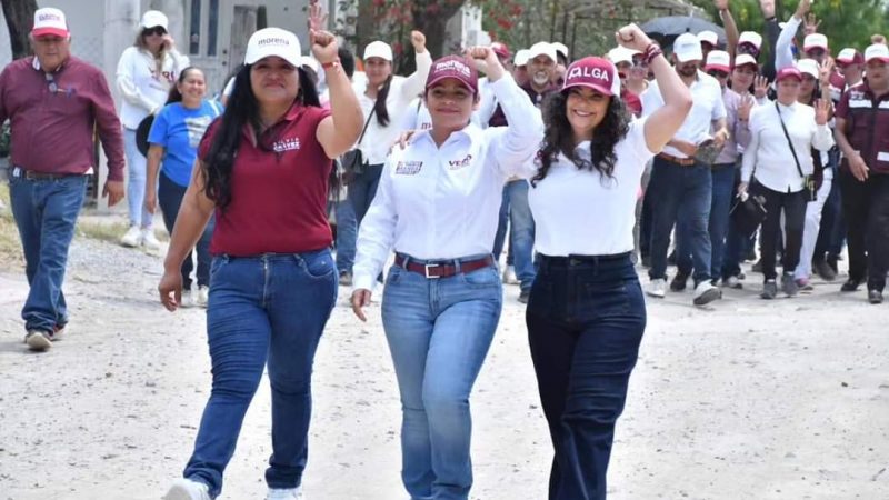 Con Morena, prometen bienestar en San Fernando: Olga Sosa