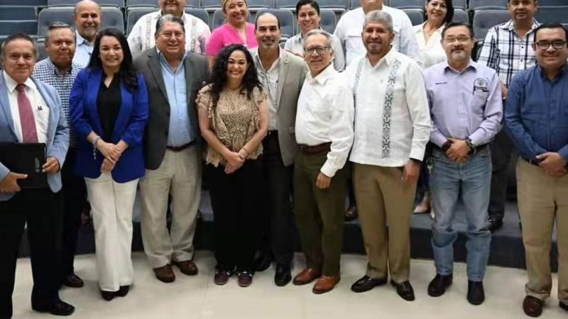 Olga Sosa Ruíz destaca seguridad y economía en diálogo con empresarios de Matamoros