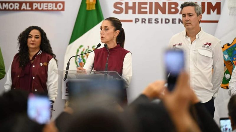 La Dra. Claudia Sheinbaum presenta proyectos de desarrollo para Tamaulipas