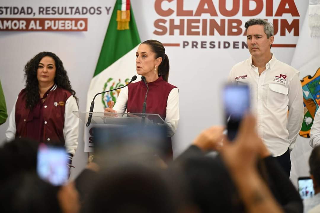 La Dra. Claudia Sheinbaum presenta proyectos de desarrollo para Tamaulipas