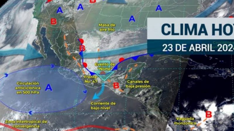 Prevén desde lluvias aisladas hasta temperatura de 40 grados en Tamaulipas para este martes 23 de abril