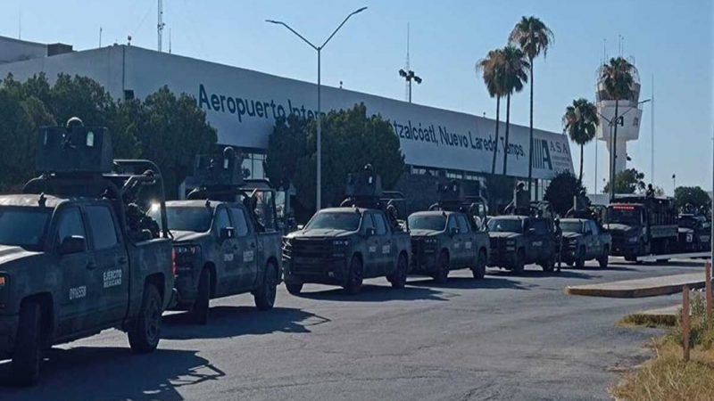 Refuerzo de seguridad en Nuevo Laredo: Más militares desplegados en la frontera
