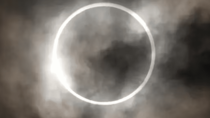Nubosidad amenaza con opacar el eclipse solar del próximo lunes